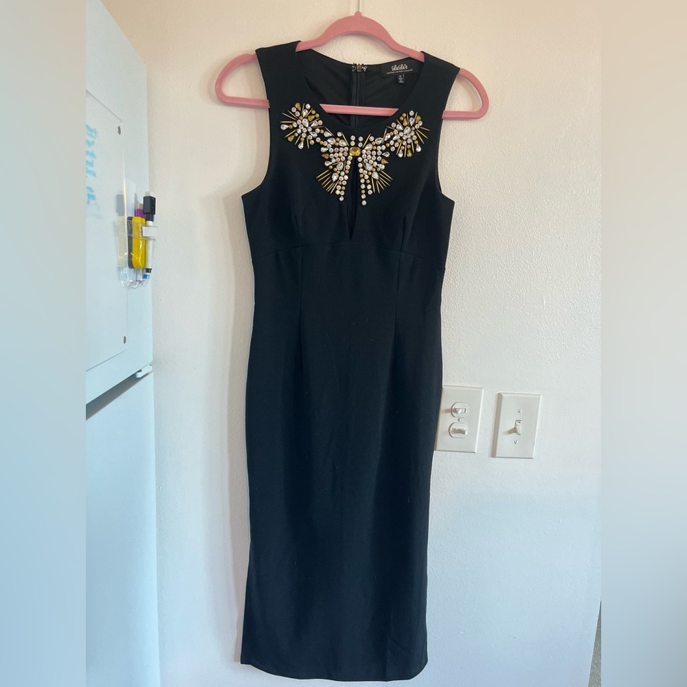 ✨Rhinestone decorated cocktail dress